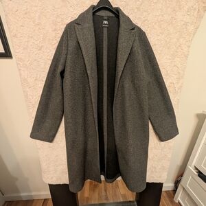 Zara Women's Gray Coat